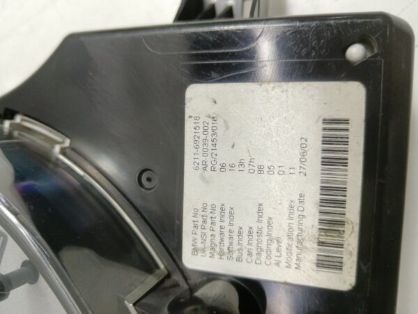 TABLERO DE INSTRUMENTOS MINI MINI (R50,R53) 1.6 16V NAFTA 95 Motor 1,6 Ltr.  163 CV  [2001 - 2007] 3 Puertas - Imagen 5