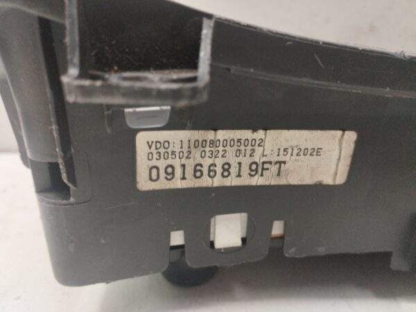 TABLERO DE INSTRUMENTOS CHEVROLET CORSA 2 Cosmo DIESEL Motor 1,3 Ltr.  69 CV  [2003 - 2007] 3 Puertas - Imagen 2