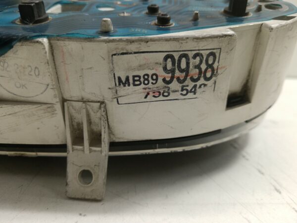TABLERO DE INSTRUMENTOS MITSUBISHI COLT (CA0) 1600 GLXI NAFTA Motor 1,6 Ltr.  113 CV  [1992 - 0] 3 Puertas - Imagen 3