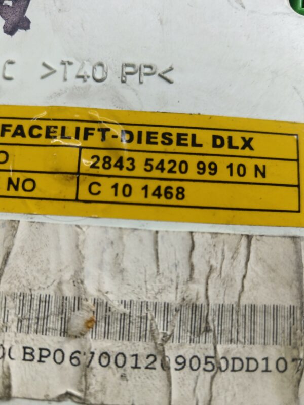 TABLERO DE INSTRUMENTOS TATA INDICA IDI DIESEL Motor 1,4 Ltr.  49 CV  [2002 - 0] 5 Puertas - Imagen 3