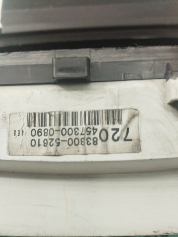 TABLERO DE INSTRUMENTOS TOYOTA YARIS (NCP1/NLP1/SCP1) 1.0 Start NAFTA Motor 1,0 Ltr.  68 CV  [1999 - 2005] 3 Puertas - Imagen 2