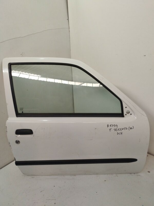 PUERTA DELANTERA DERECHA FIAT SEICENTO (187) Active NAFTA 95 Motor 1,1 Ltr.  54 CV  [1998 - 2002] 3 Puertas