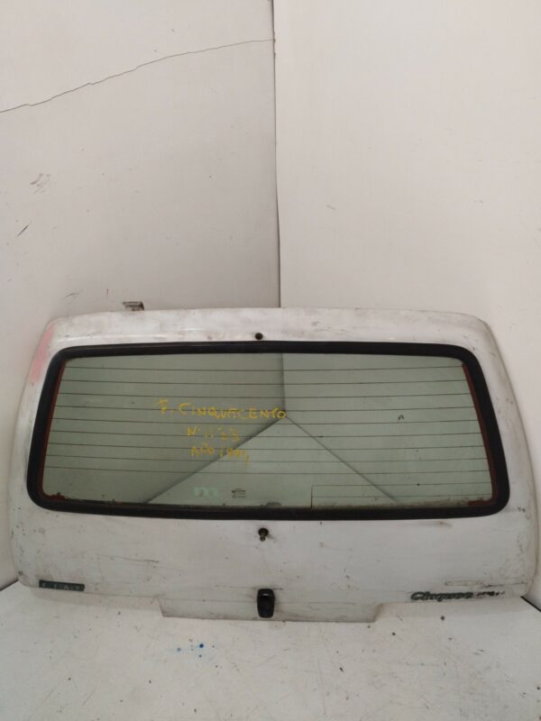 PORTON TRASERO FIAT CINQUECENTO (170) 0.9 I.E. NAFTA Motor 0,9 Ltr.  39 CV  [1993 - 1998] 3 Puertas