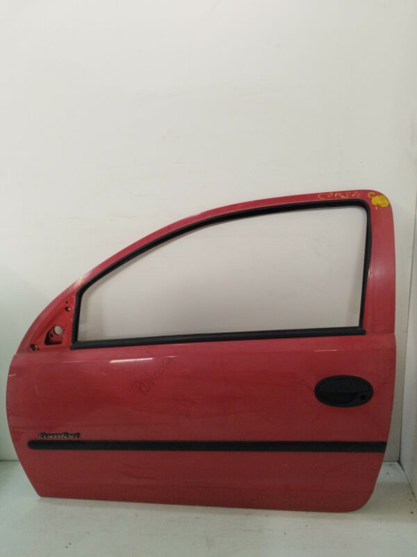 PUERTA DELANTERA IZQUIERDA OPEL CORSA 2 1.7 16V DI CAT (Y 17 DTL / LK8) DIESEL Motor 1,7 Ltr.  65 CV  [2000 - 2003] 3 Puertas