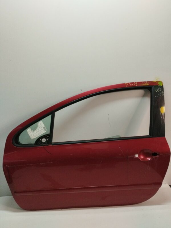 PUERTA DELANTERA IZQUIERDA PEUGEOT 307 (S1) XS NAFTA 95 Motor 2,0 Ltr.  136 CV  [2001 - 2005] 3 Puertas - Imagen 3