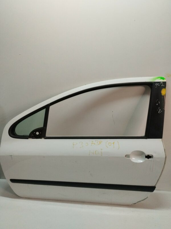 PUERTA DELANTERA IZQUIERDA PEUGEOT 307 (S1) XS NAFTA 95 Motor 2,0 Ltr.  136 CV  [2001 - 2005] 3 Puertas - Imagen 2