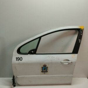 PUERTA DELANTERA IZQUIERDA PEUGEOT 307 (S1) XR DIESEL Motor 2,0 Ltr.  90 CV  [2001 - 2005] 5 Puertas