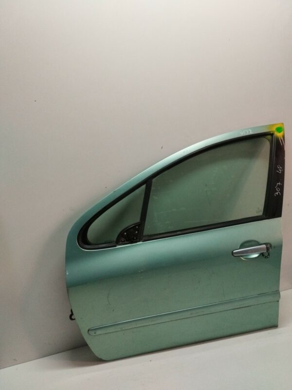 PUERTA DELANTERA IZQUIERDA PEUGEOT 307 (S1) XR DIESEL Motor 2,0 Ltr.  90 CV  [2001 - 2005] 5 Puertas - Imagen 2