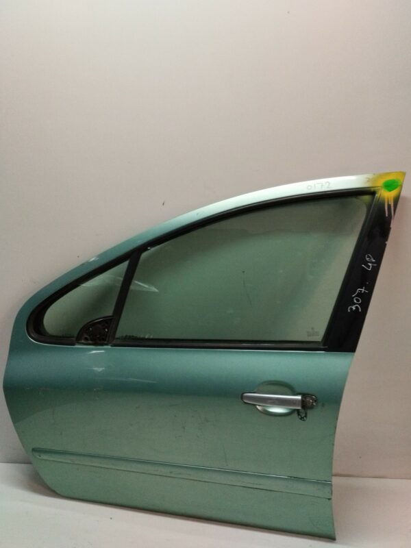 PUERTA DELANTERA IZQUIERDA PEUGEOT 307 (S1) XR DIESEL Motor 2,0 Ltr.  90 CV  [2001 - 2005] 5 Puertas - Imagen 3