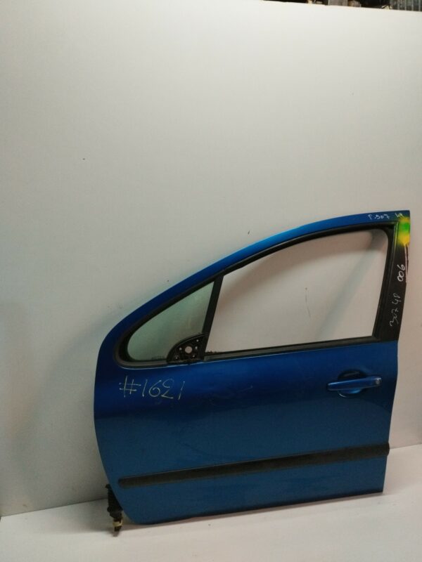 PUERTA DELANTERA IZQUIERDA PEUGEOT 307 (S1) XR DIESEL Motor 2,0 Ltr.  90 CV  [2001 - 2005] 5 Puertas - Imagen 2