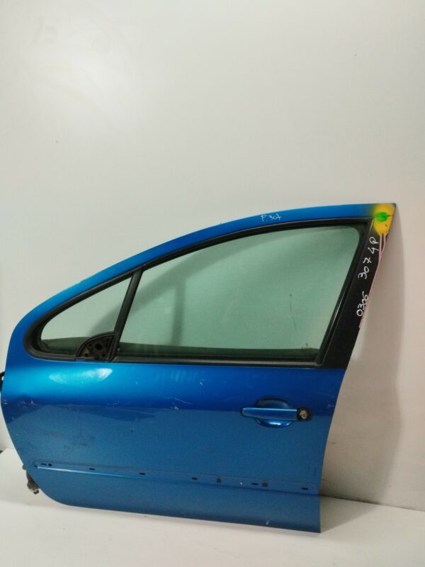 PUERTA DELANTERA IZQUIERDA PEUGEOT 307 (S1) XR DIESEL Motor 2,0 Ltr.  90 CV  [2001 - 2005] 5 Puertas - Imagen 3