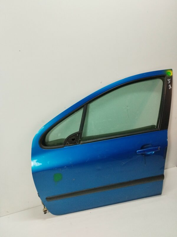 PUERTA DELANTERA IZQUIERDA PEUGEOT 307 (S1) XR DIESEL Motor 2,0 Ltr.  90 CV  [2001 - 2005] 5 Puertas - Imagen 2