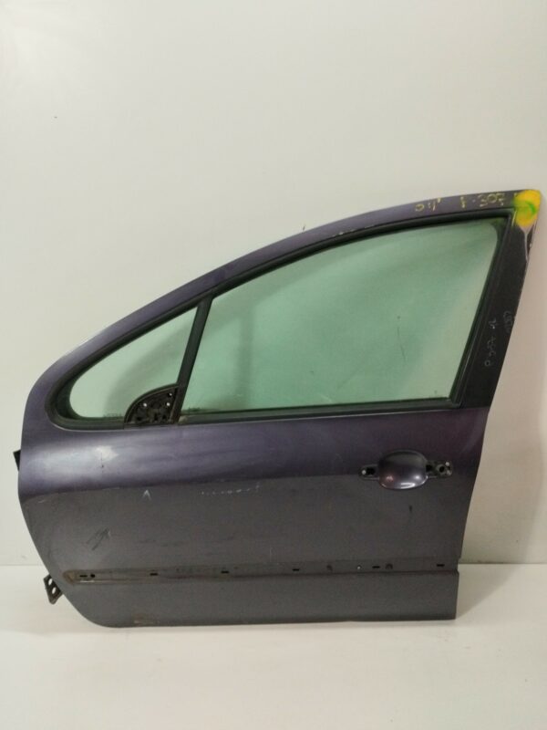PUERTA DELANTERA IZQUIERDA PEUGEOT 307 (S1) XR DIESEL Motor 2,0 Ltr.  90 CV  [2001 - 2005] 5 Puertas