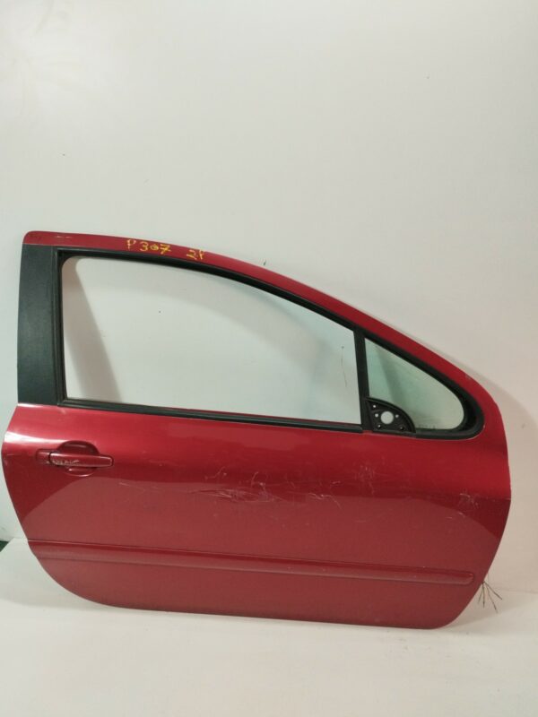 PUERTA DELANTERA DERECHA PEUGEOT 307 (S1) XR DIESEL Motor 2,0 Ltr.  90 CV  [2001 - 2005] 5 Puertas - Imagen 3