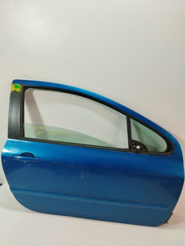 PUERTA DELANTERA DERECHA PEUGEOT 307 (S1) XR DIESEL Motor 2,0 Ltr.  90 CV  [2001 - 2005] 5 Puertas - Imagen 3