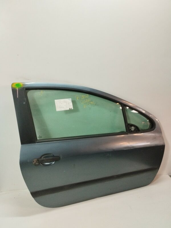 PUERTA DELANTERA DERECHA PEUGEOT 307 (S1) XR DIESEL Motor 2,0 Ltr.  90 CV  [2001 - 2005] 5 Puertas - Imagen 2