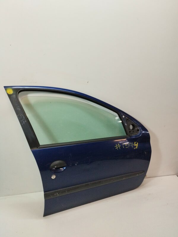 PUERTA DELANTERA DERECHA PEUGEOT 206 BERLINA Look NAFTA Motor 1,4 Ltr.  75 CV  [1998 - 2010] 5 Puertas - Imagen 2