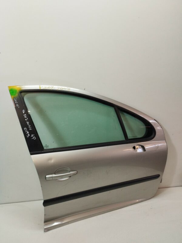 PUERTA DELANTERA DERECHA PEUGEOT 207 Sport DIESEL Motor 1,6 Ltr.  90 CV  [2006 - 2012] 5 Puertas - Imagen 2