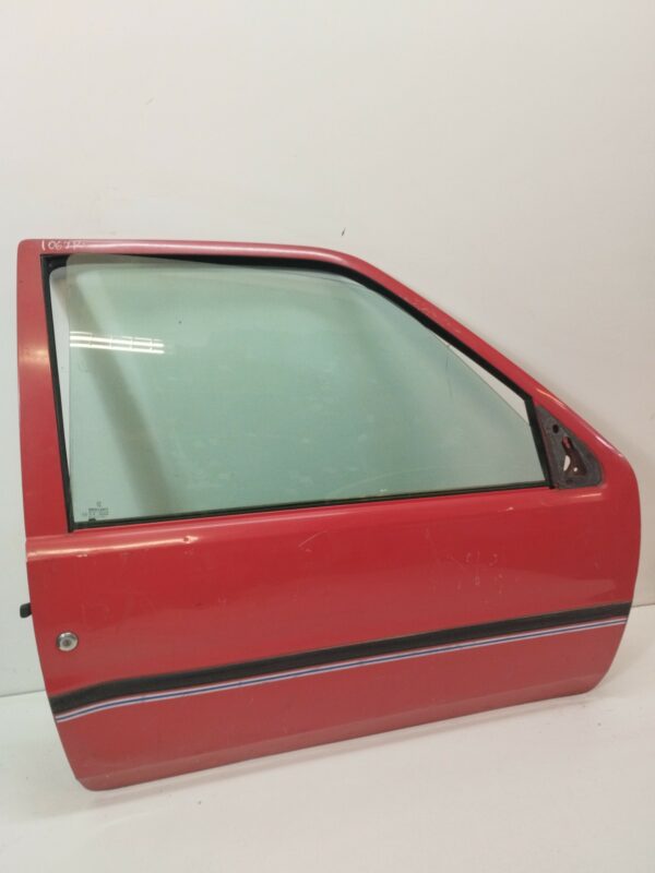 PUERTA DELANTERA DERECHA PEUGEOT 106 (S1) 1.5 Diesel CAT (TUD5 / VJY) DIESEL Motor 1,5 Ltr.  57 CV  [1991 - 1996] 3 Puertas - Imagen 2