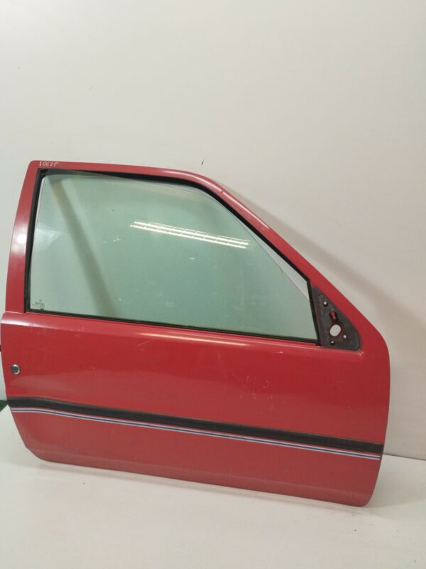 PUERTA DELANTERA DERECHA PEUGEOT 106 (S1) 1.5 Diesel CAT (TUD5 / VJY) DIESEL Motor 1,5 Ltr.  57 CV  [1991 - 1996] 3 Puertas - Imagen 3