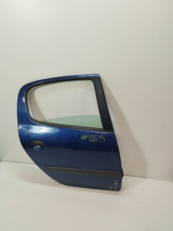PUERTA TRASERA DERECHA PEUGEOT 206 BERLINA XT DIESEL Motor 1,4 Ltr.  68 CV  [1998 - 2010] 5 Puertas - Imagen 3