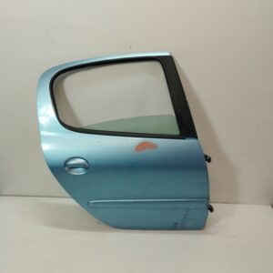 PUERTA TRASERA DERECHA PEUGEOT 206 BERLINA XR DIESEL Motor 1,9 Ltr.  69 CV  [1998 - 2010] 5 Puertas