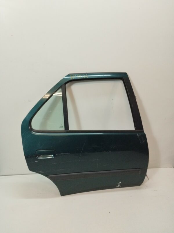PUERTA TRASERA DERECHA PEUGEOT 306 BERLINA 3/4/5 PUERTAS (S2) Graffic DIESEL Motor 1,9 Ltr.  68 CV  [1997 - 2003] 5 Puertas - Imagen 2