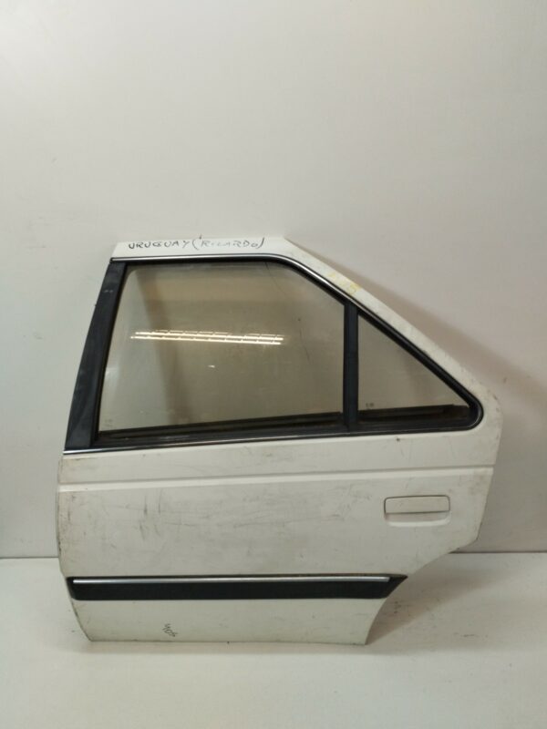 PUERTA TRASERA IZQUIERDA PEUGEOT 405 BERLINA Clim DIESEL Motor 1,9 Ltr.  69 CV  [1987 - 1996] 4 Puertas - Imagen 3