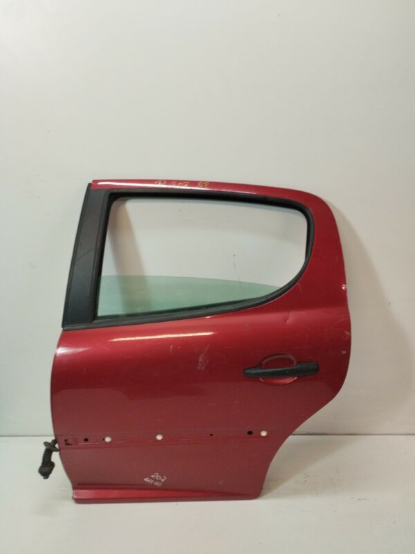 PUERTA TRASERA IZQUIERDA PEUGEOT 207 Confort DIESEL Motor 1,4 Ltr.  68 CV  [2006 - 2012] 5 Puertas - Imagen 3