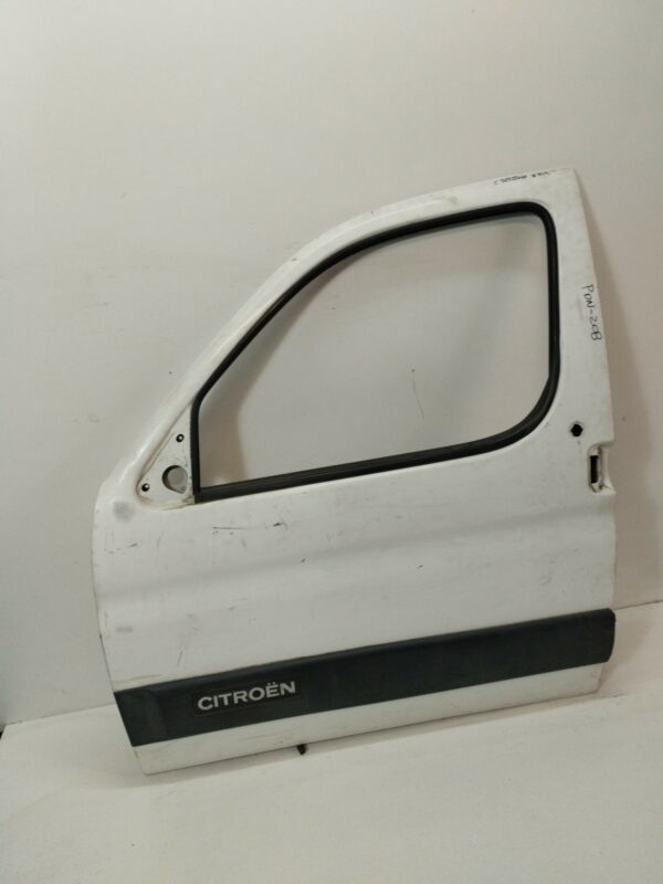 PUERTA DELANTERA IZQUIERDA CITROEN BERLINGO First Combi 1,6 HDi 75 SX DIESEL Motor 1,6 Ltr.  75 CV  [2002 - 2011] 5 Puertas - Imagen 3