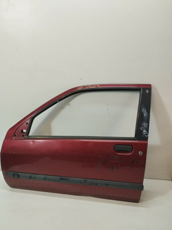 PUERTA DELANTERA IZQUIERDA RENAULT CLIO I FASE I+II (B/C57) 1.8 CAT NAFTA Motor 1,8 Ltr.  135 CV  [1991 - 1998] 3 Puertas - Imagen 2