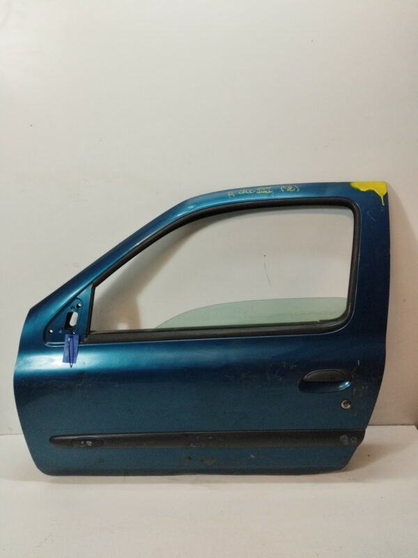PUERTA DELANTERA IZQUIERDA RENAULT CLIO II FASE I (B/CBO) 1.4 16V NAFTA Motor 1,4 Ltr.  98 CV  [1998 - 2001] 3 Puertas