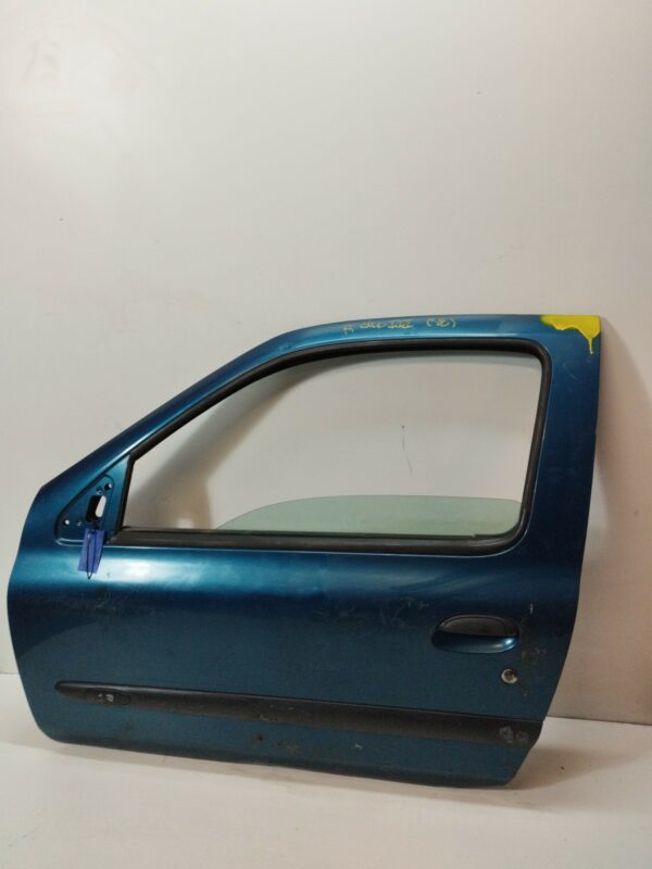 PUERTA DELANTERA IZQUIERDA RENAULT CLIO II FASE I (B/CBO) 1.4 16V NAFTA Motor 1,4 Ltr.  98 CV  [1998 - 2001] 3 Puertas - Imagen 2