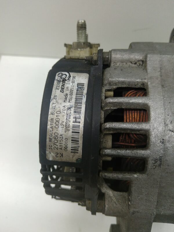 ALTERNADOR PEUGEOT 107 Urban NAFTA 95 Motor 1,0 Ltr.  68 CV  [2005 - 2014] 5 Puertas - Imagen 5