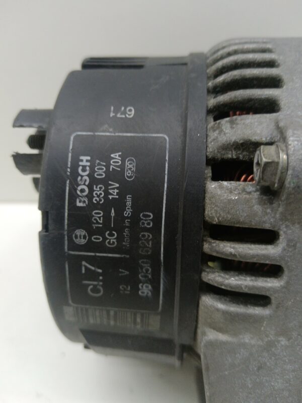 ALTERNADOR CITROEN BERLINGO 1.4i X Familiar NAFTA 95 Motor 1,4 Ltr.  75 CV  [1996 - 2002] 4 Puertas - Imagen 5