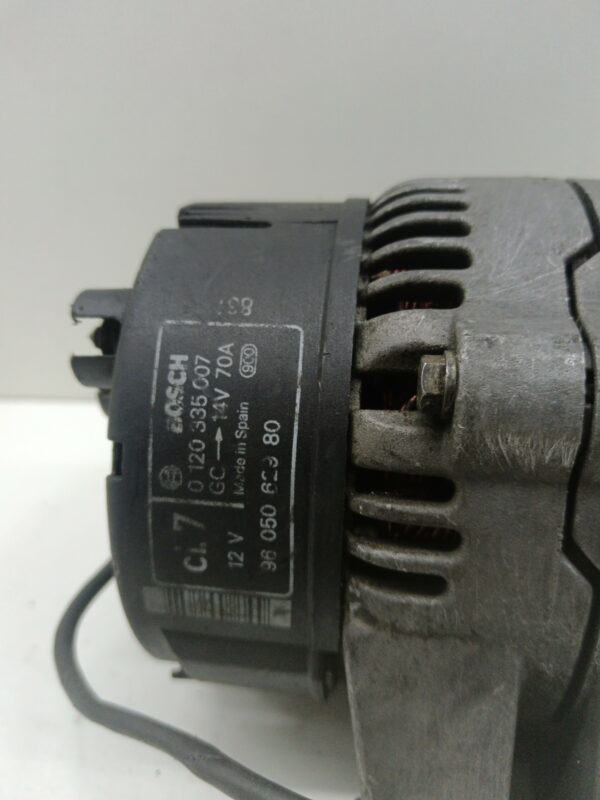 ALTERNADOR CITROEN BERLINGO 1.4i X Familiar NAFTA 95 Motor 1,4 Ltr.  75 CV  [1996 - 2002] 4 Puertas - Imagen 5
