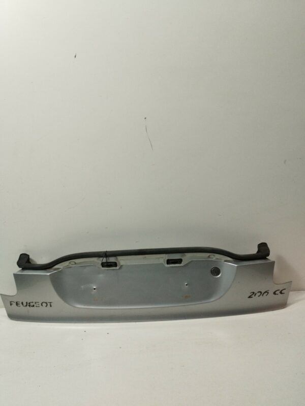 TAPA BAUL PEUGEOT 206 CC 1.6 16V CAT NAFTA 95 Motor 1,6 Ltr.  109 CV  [2001 - 2007] 3 Puertas - Imagen 2
