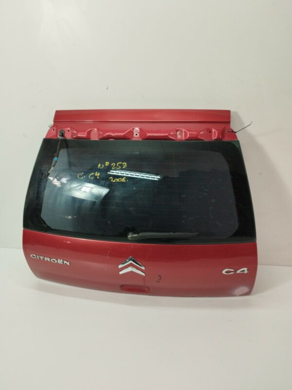 PORTON TRASERO CITROEN C4 BERLINA 1.6 16V HDi FAP DIESEL Motor 1,6 Ltr.  109 CV  [2004 - 2011] 3 Puertas - Imagen 2