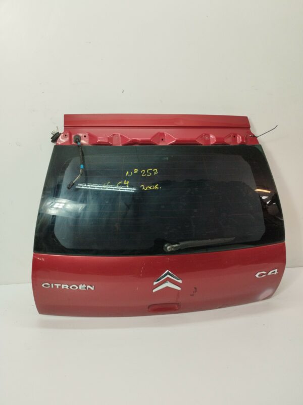 PORTON TRASERO CITROEN C4 BERLINA 1.6 16V HDi FAP DIESEL Motor 1,6 Ltr.  109 CV  [2004 - 2011] 3 Puertas - Imagen 3