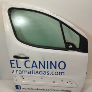PUERTA DELANTERA DERECHA CITROEN BERLINGO CUADRO 1.6 HDi FAP DIESEL Motor 1.6 Ltr.  114 CV  [2008 - 2018] 3 Puertas