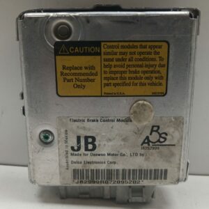 Centralita Abs Daewoo Nubira Berlina 1997-2004 SE (1999->) 1.6L 76kW JB2999R072095202
