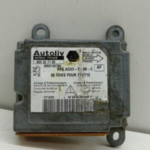 Centralita Airbag Peugeot 206 Sw 2002-2007 1.4 16V CAT (KFU / ET3J4) 1.4L 65kW 602327100