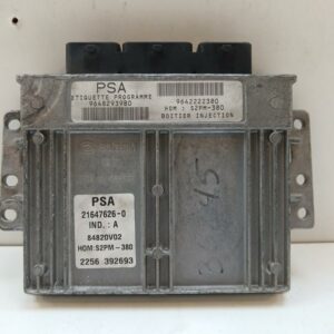 Centralita Motor Uce Citroën C3 1995-2010 1.4 Cool 1.4L 54kW 9648293980