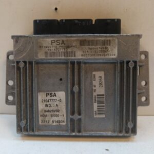 Centralita Motor Uce Peugeot 406 Berlina (S1/S2) 1995-2005 SVDT 2.0L 80kW 9648707780